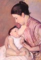 Maternite madres hijos Mary Cassatt